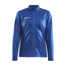 Craft Sport-Trainingsjacke Squad - ohne Seitentaschen, bequeme und funktionell - kobaltblau Damen